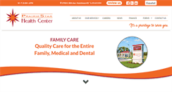 Desktop Screenshot of prairiestarhealth.org